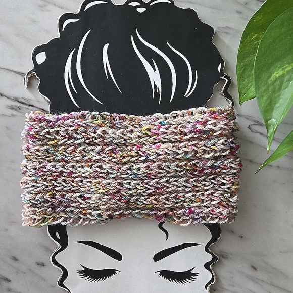 Handmade Knit Turban Headband - Picture 4 of 7